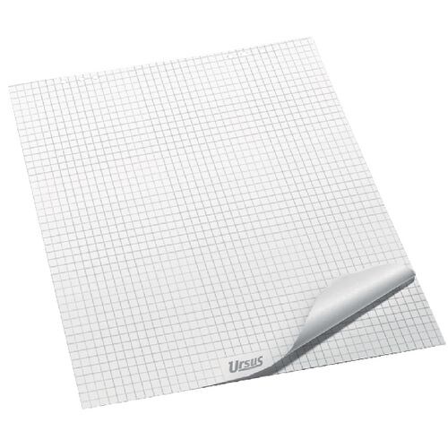 Ursus Flipchart-Papier Kariert 68 x 99 cm 20 80 g/m² 5 Stück à 20 Blatt