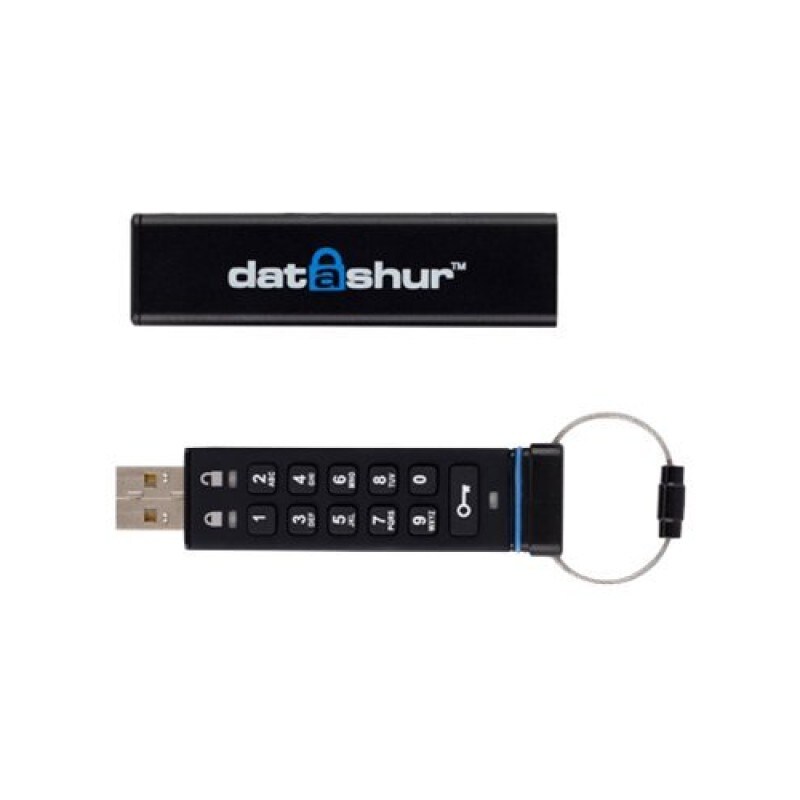 iStorage datAshur USB-Flash-Laufwerk verschlüsselt 8 GB USB 2.0