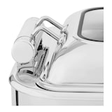 thumbnail of Helloshop26 - Chafing dish GN 2/3 professional fondo piatto (acciaio inox, vetro temperato, 5,3 litri, 1 contenitore GN 2/3, manico 14_0004234