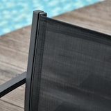 thumbnail of Conjunto de Muebles de Jardín 4 Piezas Muebles Jardín Exterior con 2 Sillones 1 Sofá de 2 Plazas y Mesa de Centro con Tablero de Vidrio Templado