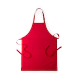 thumbnail of Delantal de Alta Calidad con doble bolsillo frontal y tirantes de cuello ajustables Rojo