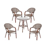 thumbnail of acamp Maui Set 5tlg. (4x Sessel/1x Tisch)