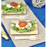 thumbnail of MONOUSO - Mini Forchetta di Bambù 7,5cm in scatola (1.200 Pezzi)