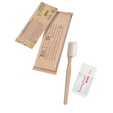 thumbnail of 400 Sets dentales cepillo de y pasta de dientes - Kit dental ecológico envuelto individualmente en papel reciclado - Para hoteles y huéspedes