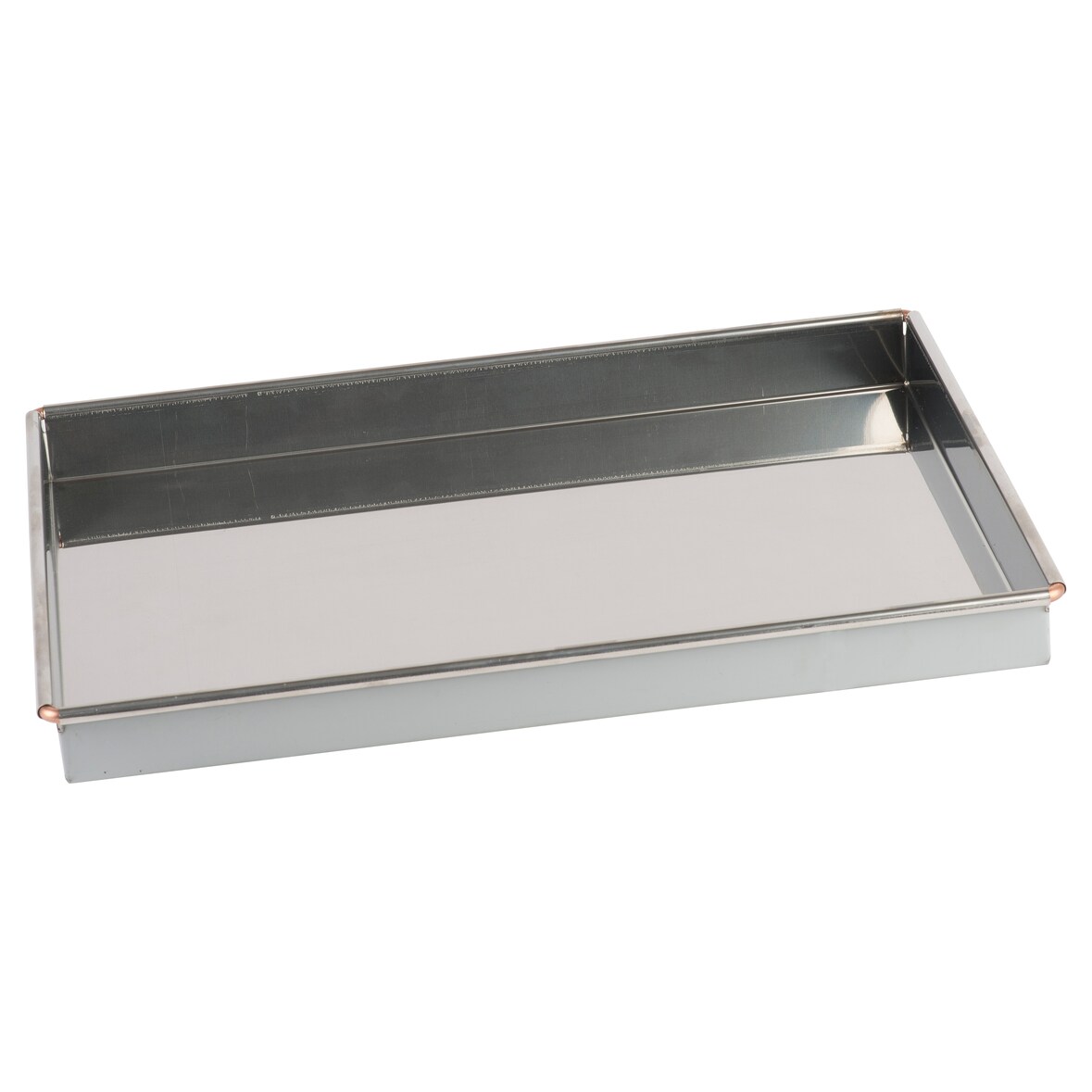 Gobel - Biskuit-Backblech - Edelstahl - 386x286 mm innen / 400x300 mm außen - - H 35 mm - 825150