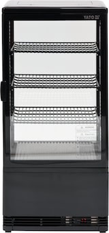 thumbnail of Vitrine réfrigérée, plage de température -0 à +12 °C, 180 W, 78 L