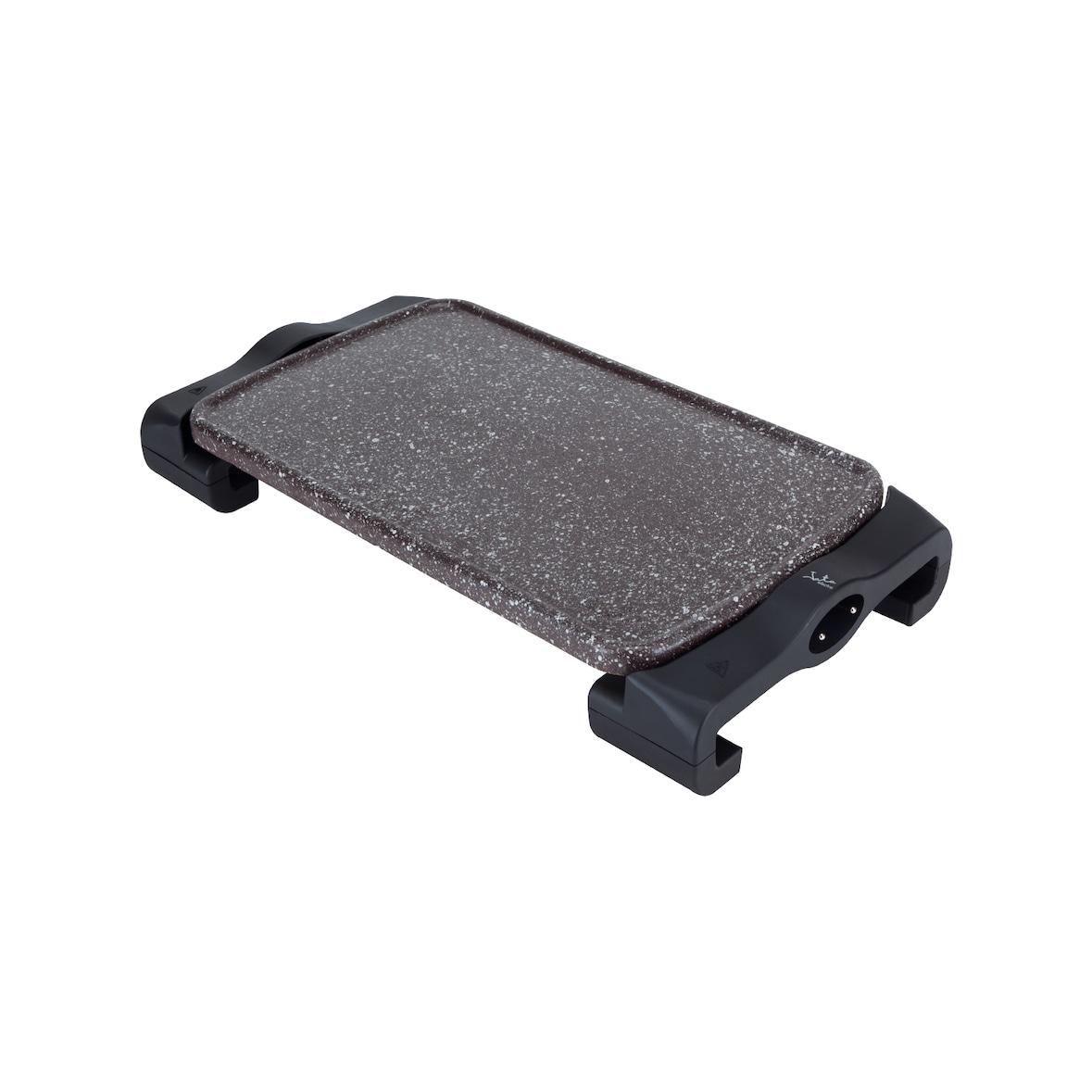 Plancha de asar de terracota Jata GR669. Superficie: 46 x 28 cm. Fabricada en España. No se raya. Fácil limpieza. Para todo tipo de carnes y pescados