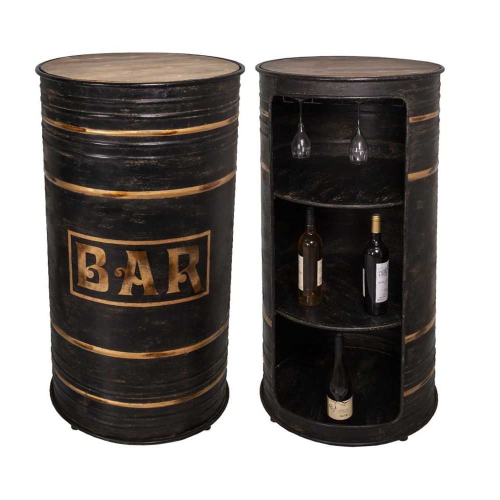 Tonneau bar avec support verre H110 X Ø60