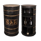 thumbnail of Tonneau bar avec support verre H110 X Ø60