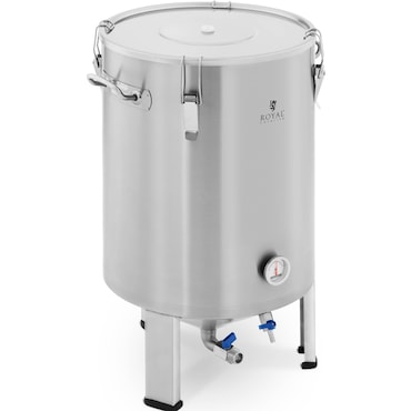 Royal Catering - Pureerketel - 60 L - 0 - 40 ° C - roestvrij staal