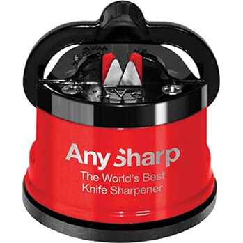 AnySharp Messenslijper Pro Metal - Metallic rood