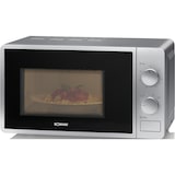 thumbnail of Bomann MW 6014 CB Arbeitsplatte Solo-Mikrowelle 20 l 700 W Silber