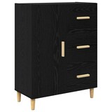 thumbnail of vidaXL Sideboard Schwarz Eichen-Optik 34 x 69,5 x 90 cm Holzwerkstoff