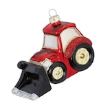 thumbnail of Christbaumschmuck Glas Radlader Weihnachtskugeln Weihnachtsbaumschmuck Bagger