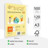 thumbnail of Paquete de folios A3 de 120gr con 500 Hojas Blancas para Uso Escolar y Entornos Laborales- Ofituria
