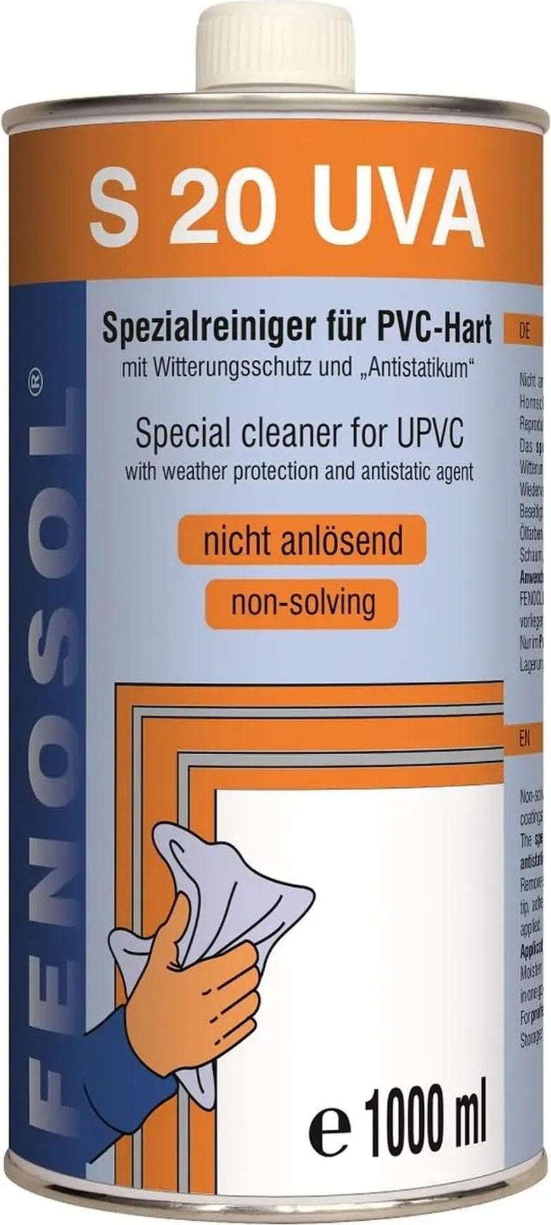 FENOPLAST Fenosol S 20 UVA Reiniger nicht anlösend 1 Liter