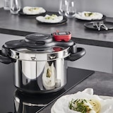 thumbnail of Cocotte minute clipso now  6L -  Noir Rond Acier Seb 38.00x25.00 cm