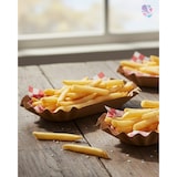 thumbnail of Pappschalen Pommesschalen klein 2.000 Stk, to go, take away, biologisch abbaubar, nachhaltig, kunststofffrei