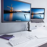 thumbnail of Soporte de monitor VM-MH2 2-brazo 13 - 32 pulgadas portátil negro hjh OFFICE