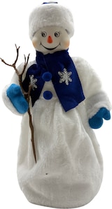 thumbnail of Schneemann Dekofigur 40 cm mit Bonbonbehälter Weihnachtsdekoration