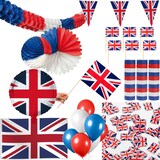 thumbnail of England Großbritanien Party Deko Set 249 tlg. Partyset Partydeko Union Jack