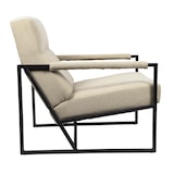 thumbnail of CHRIS lounge stoel Cocktail stoel Gestoffeerde stoel met armleuningen Beige
