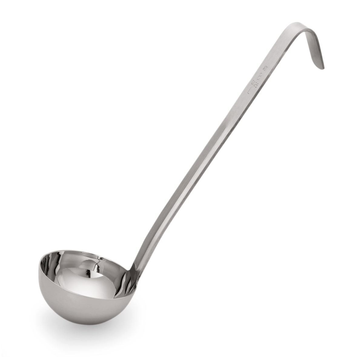 Louche Ø 9 cm 200 ml manche court 25 cm inox KITCHEN TOOL 2085 - Was Germany