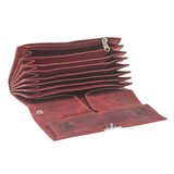 thumbnail of Greenburry Kellnerbörse Leder Kellnertasche Portemonnaie Taxibörse rustikal rot rusty red