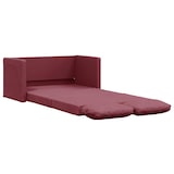 thumbnail of vidaXL Bodensofa mit Schlaffunktion Weinrot 112x174x55 cm Stoff