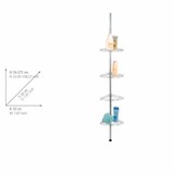 thumbnail of WENKO Teleskop Duschecke Edelstahl