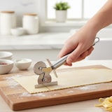 thumbnail of Coupe-pâtes professionnel inox 175 x 65 mm - Equipementpro