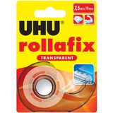 thumbnail of Ruban adhésif Rollafix, sur dévidoir, transparent, 25m x 19mm + recharge