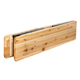 thumbnail of MobeventPro opvouwbare houten bank 218 x 24 x 46cm x2