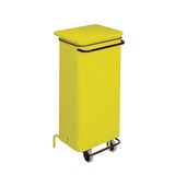 thumbnail of Medial International contenitore mobile a pedale 110 lt metallo  giallo