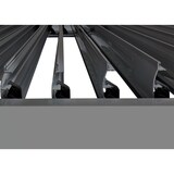 thumbnail of BERLINLODGE Pergola | HxBxT 220x600x300cm | Gartenpavillon Lamellen-Pavillon | Anthrazit | 10cm-Aluminium-Gestell | Regenrinne sturmfest