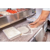 thumbnail of KBS pizzakoeltafel met ladeblok 7 laden en 2 deuren circulerende luchtkoeling