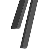 thumbnail of tectake Draaibare eetkamerstoel Alicon, gestoffeerd - greige, Set van 2 - 405469