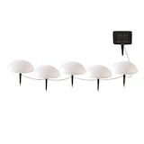 thumbnail of Lumisky 5 Mezze Lune Sfera Solare D15CM Plastica Bianco