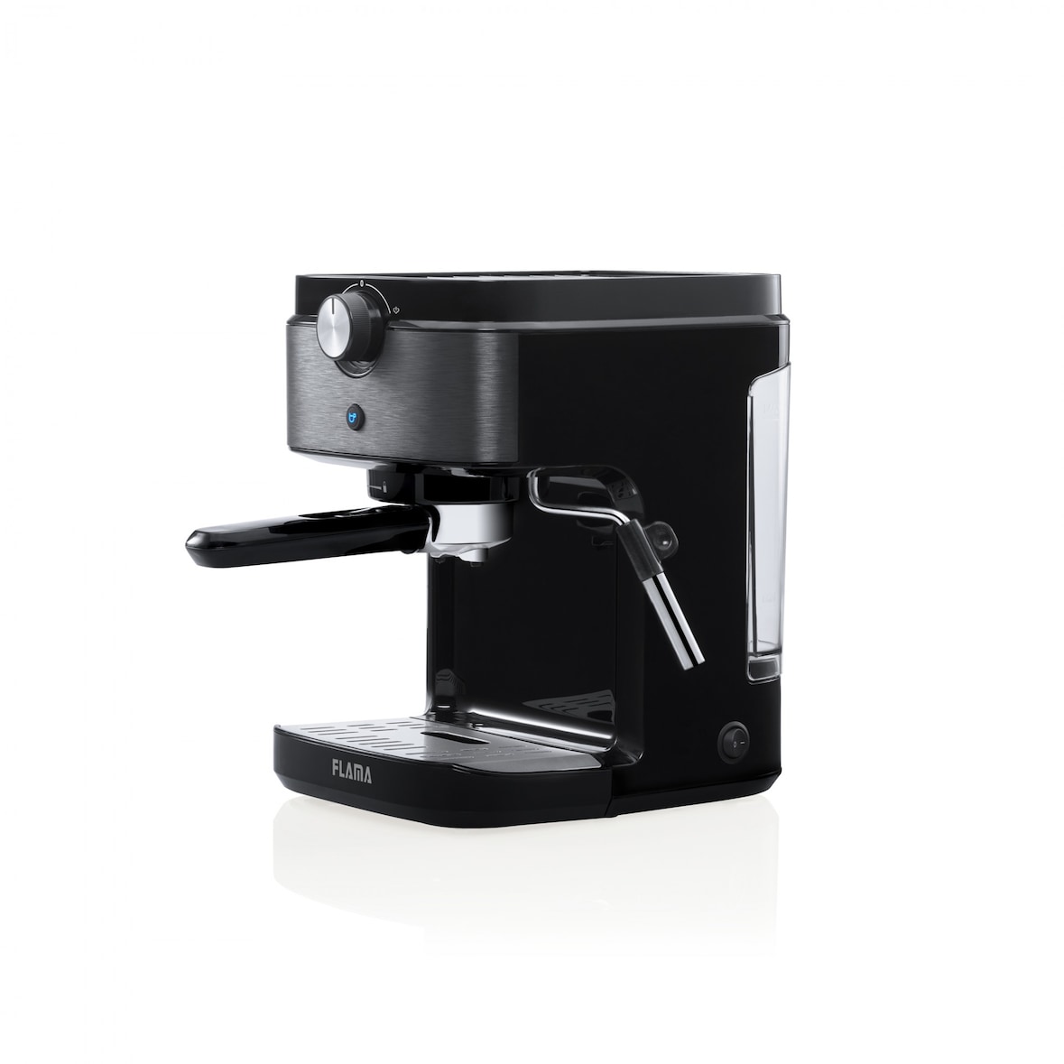 FLAMA 1221FL Cafetera espresso manual Negra 20Bar