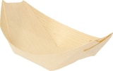 thumbnail of MONOUSO - Bandeja de Hojuela de Pino 85x50x14mm (50 Uds)