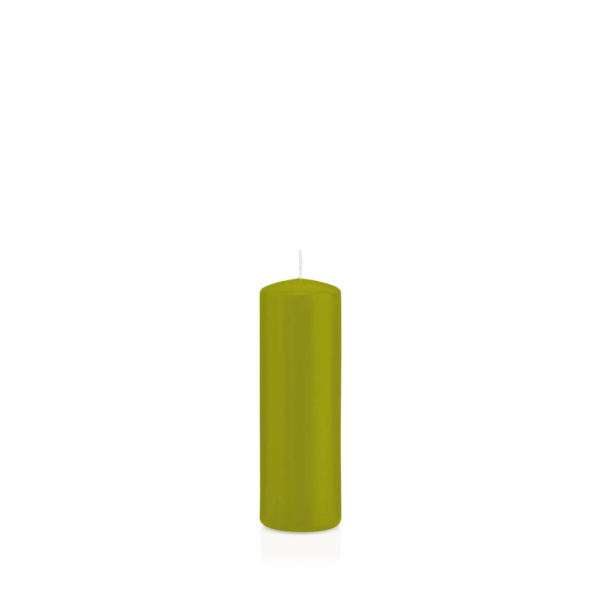 Wiedemann Kerzen Stumpenkerzen Grün Ø 40 x 120 mm, 24 Stück, 19 Brenndauer