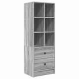 thumbnail of vidaXL Schreibtisch mit Schubladen 2 pcs Graues Sonoma