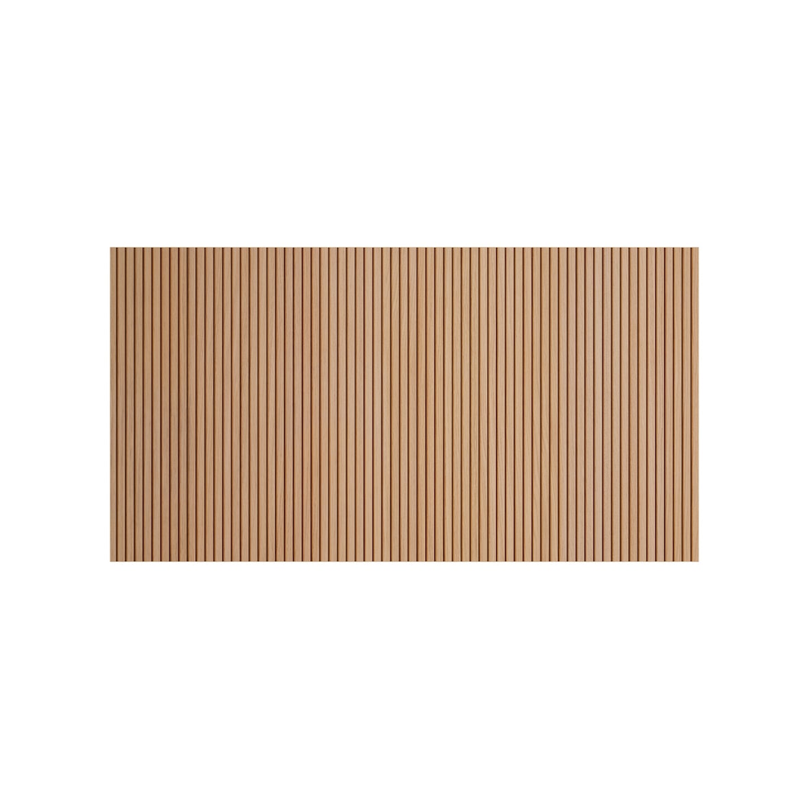 HERDASA, Cabecero colección TOKYO en melamina, de 67x100x3 cm, efecto vallado roble