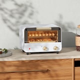 thumbnail of HOMCOM Fornetto Elettrico 12L con Temperatura Regolabile Bianco e Oro