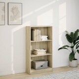 thumbnail of vidaXL Bücherregal Sonoma-Eiche 60x24x109 cm Holzwerkstoff