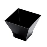 thumbnail of MONOUSO - Mehrweg Fingerfood-Becher aus PS "Pagode"  Schwarz 65ml (500 Stück)