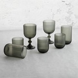 thumbnail of Bidasoa Fosil Vaso Bajo Vidrio Gris 28cl