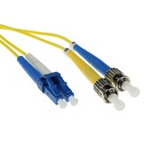 thumbnail of ACT RL7930 Glasvezel Patchkabel Duplex LSZH Singlemode - LC/ST 9/125µm OS2 - 30 meter