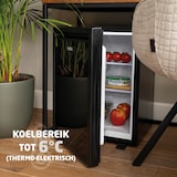 thumbnail of Mini Koelkast Vrijstaand 30 Liter – Tafelmodel Fridge met Instelbare Temperatuur – Minibar met Verstelbare Deurrichting – Zwart - BREND BR-2225