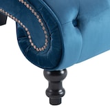thumbnail of vidaXL Chaiselongue Blau Samt